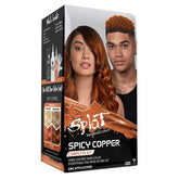 SPICY COPPER ORIGINAL COMPLETE KIT WITH BLEACH AND SEMI-PERMANENT HAIR COLOR