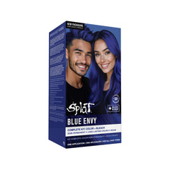 BLUE ENVY ORIGINAL COMPLETE KIT WITH BLEACH AND SEMI-PERMANENT HAIR COLOR