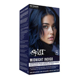 Midnight Indigo No Bleach Purple Semi-Permanent Hair Dye Kit Midnight Indigo No Bleach Purple Semi-Permanent Hair Dye Kit