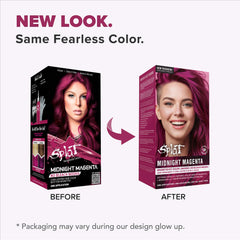 Midnight Magenta No Bleach Pink Semi-Permanent Hair Dye Kit Midnight Magenta No Bleach Pink Semi-Permanent Hair Dye Kit