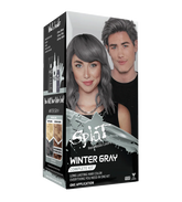 WINTER GRAY ORIGINAL COMPLETE KIT WITH BLEACH AND SEMI-PERMANENT HAIR COLOR
