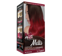 Melts Complete Kit with Bleach and 2 Semi-Permanent Colors - Dark Chocolate & Strawberry Melts Complete Kit with Bleach and 2 Semi-Permanent Colors - Dark Chocolate & Strawberry