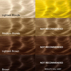 LEMON DROP ORIGINAL COMPLETE KIT WITH BLEACH AND SEMI-PERMANENT HAIR COLOR