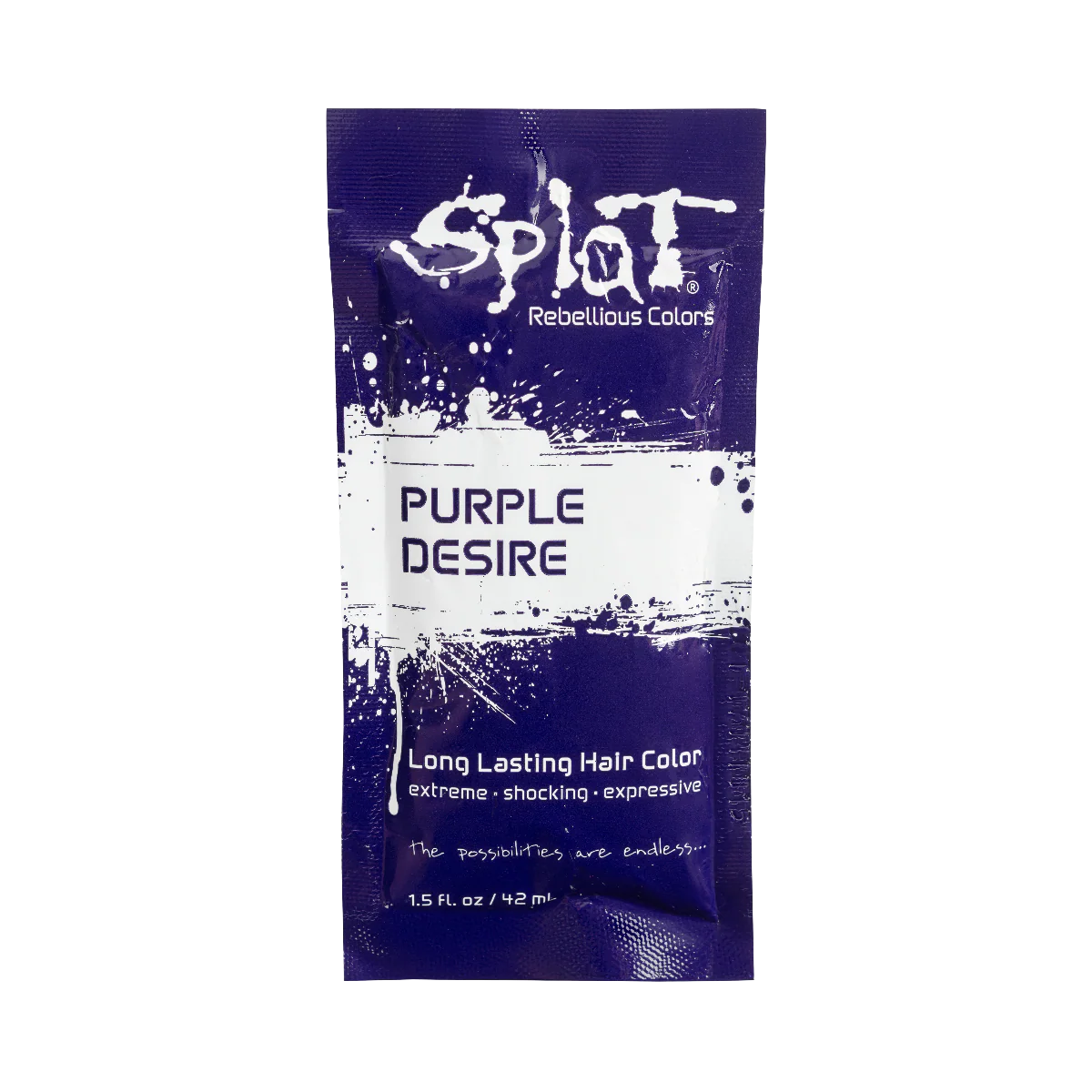 Singles Purple Desire: Purple Semi-Permanent Liquid Hair Dye Singles Purple Desire: Purple Semi-Permanent Liquid Hair Dye