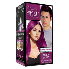Berry Blast: Original Purple Semi-Permanent Hair Dye Complete Kit with Bleach Berry Blast: Original Purple Semi-Permanent Hair Dye Complete Kit with Bleach