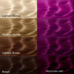 Berry Blast: Original Purple Semi-Permanent Hair Dye Complete Kit with Bleach Berry Blast: Original Purple Semi-Permanent Hair Dye Complete Kit with Bleach