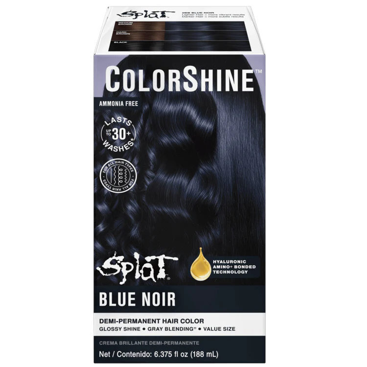 ColorShine: 2BB Blue Noir Demi-Permanent Hair Color