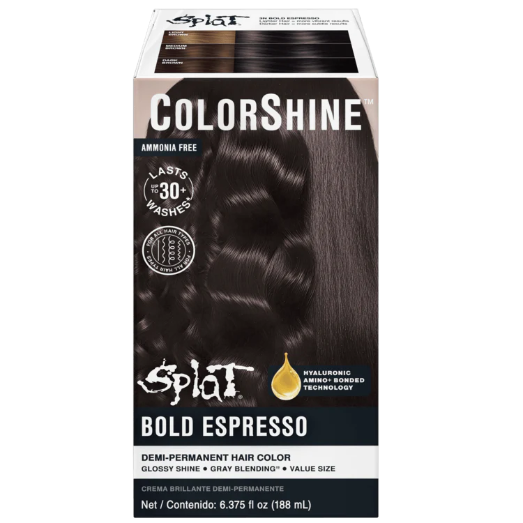 Splat ColorShine : 3N Bold Espresso Demi-Permanent Hair Color