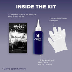 Midnight Amethyst No Bleach Purple Semi-Permanent Hair Dye Kit Midnight Amethyst No Bleach Purple Semi-Permanent Hair Dye Kit