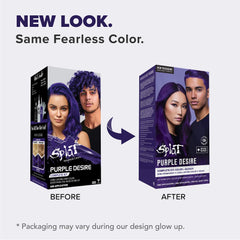 Purple Desire Original Complete Kit with Bleach and Semi-Permanent Hair Color
