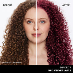 ColorShine: 7R Red Velvet Latte Demi-Permanent Hair Color