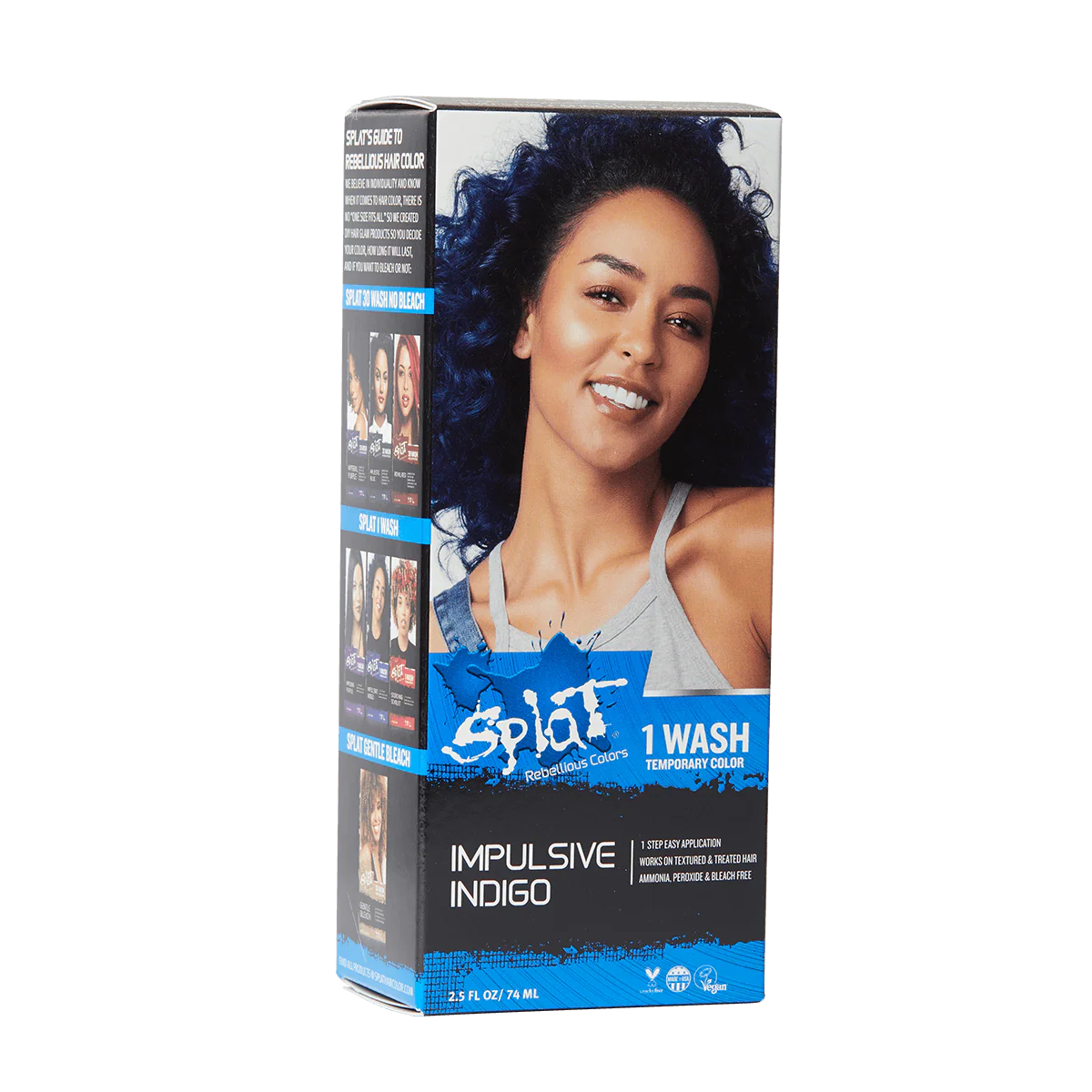 Impulsive Indigo: Purple One-Wash Temporary Hair Dye Impulsive Indigo: Purple One-Wash Temporary Hair Dye