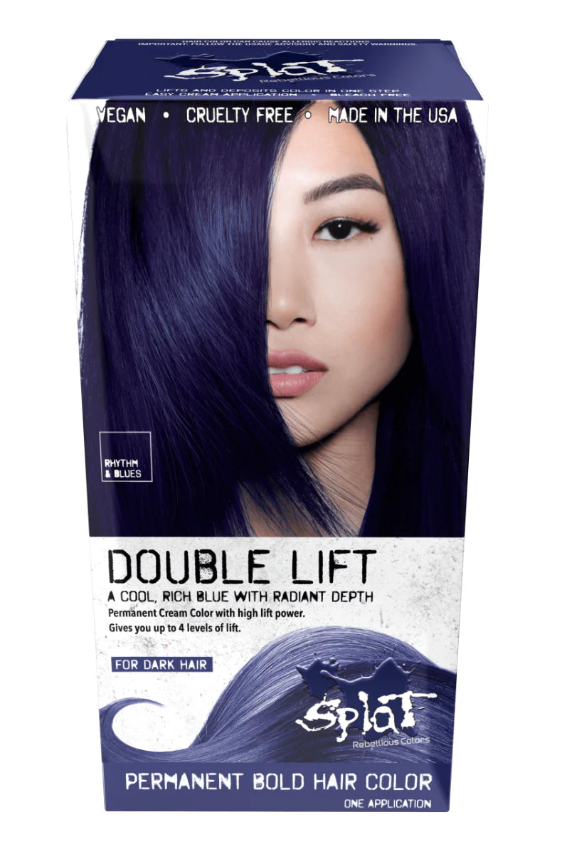 Rhythm and Blues: Permanent Blue Hair Dye For Dark Hair Rhythm and Blues: Permanent Blue Hair Dye For Dark Hair